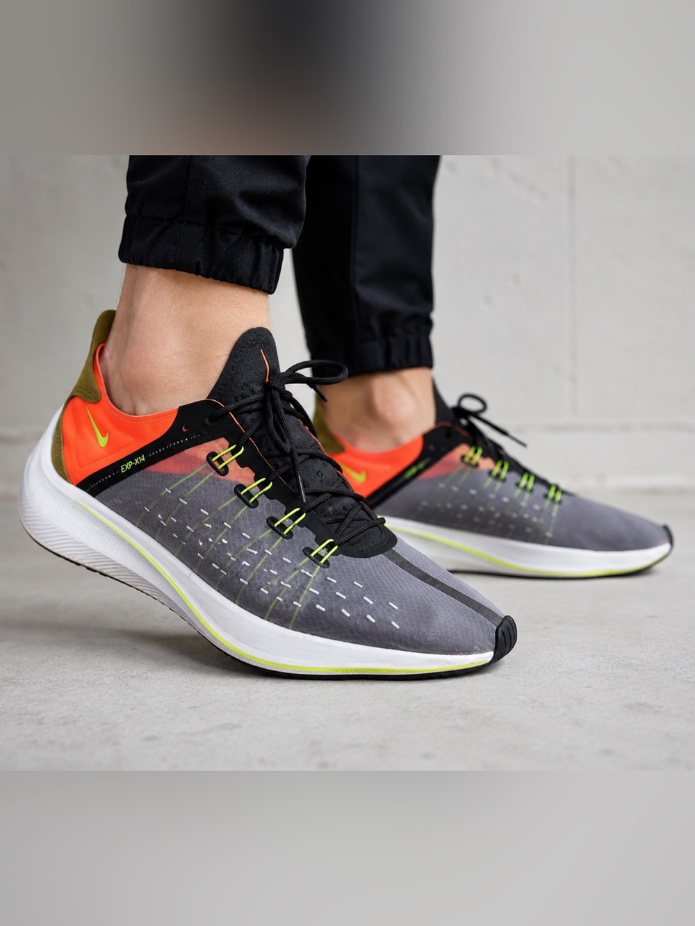 Nike Zoom Fly SP AO1554-001 Running Shoes Gray Orange Men’s Size 11